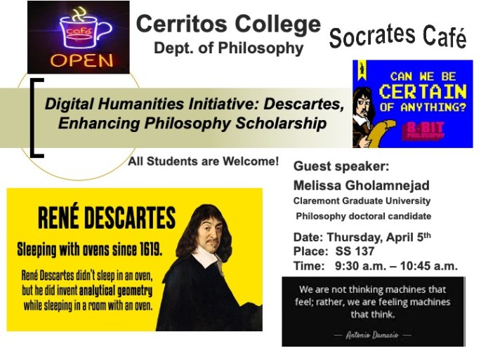 Descartes and Technology flyer